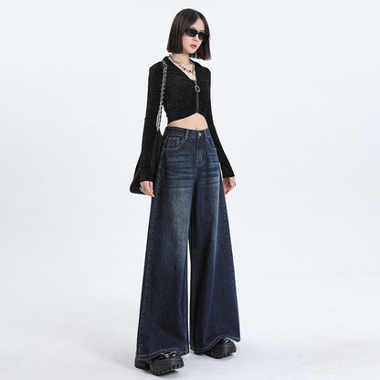The 'Brooklyn' 90s Retro High-Rise Wide-Leg Jeans