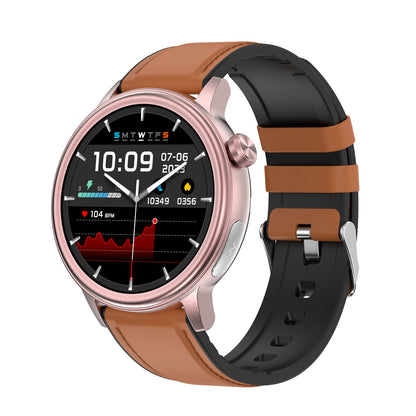 New ET470 smart watch ECG non-invasive blood oxygen BMI body fat uric acid blood lipids Bluetooth call