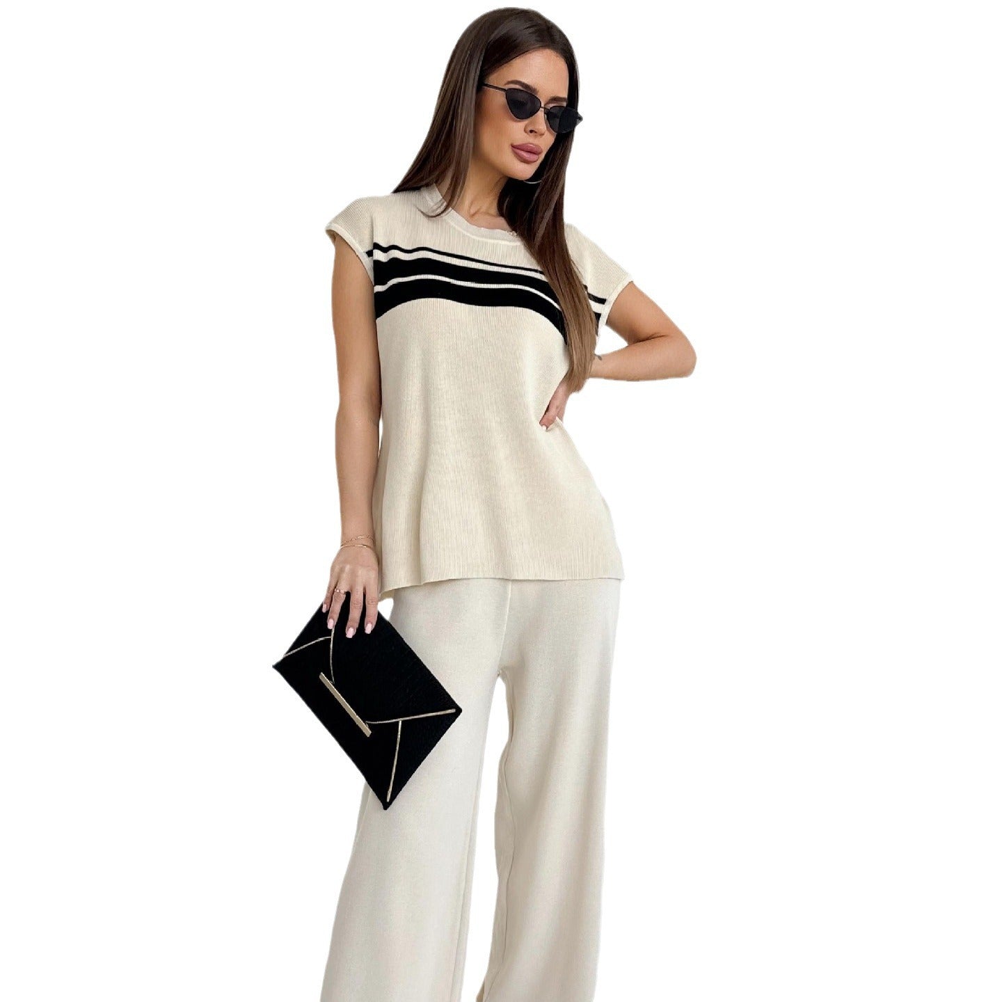 The 'Elevate' High-Waist Wide-Leg Co-ord Set