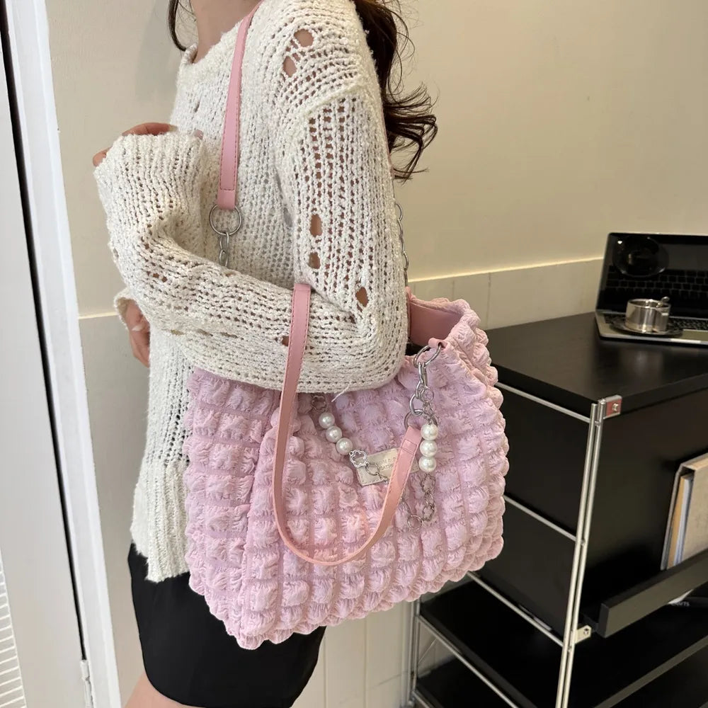 modern bubble handbag

