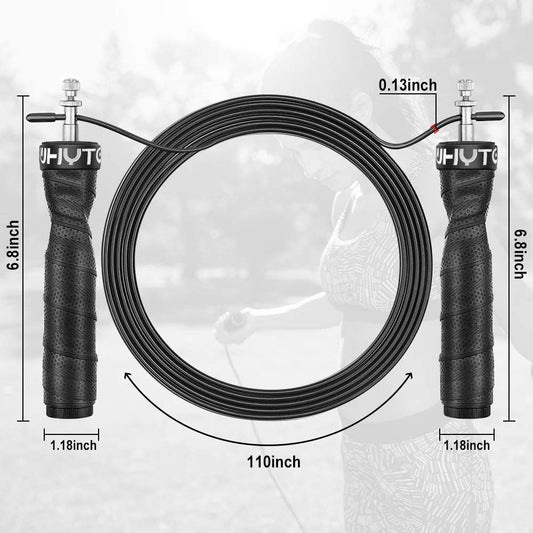 3mm speed jump rope with ball bearings

