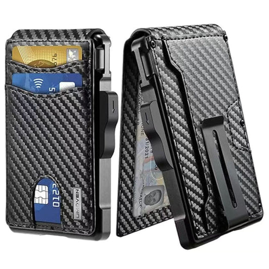 Men’s slim pickup wallet for credit cards

