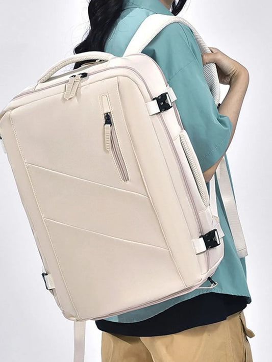 Oxford cloth backpack with adjustable straps

