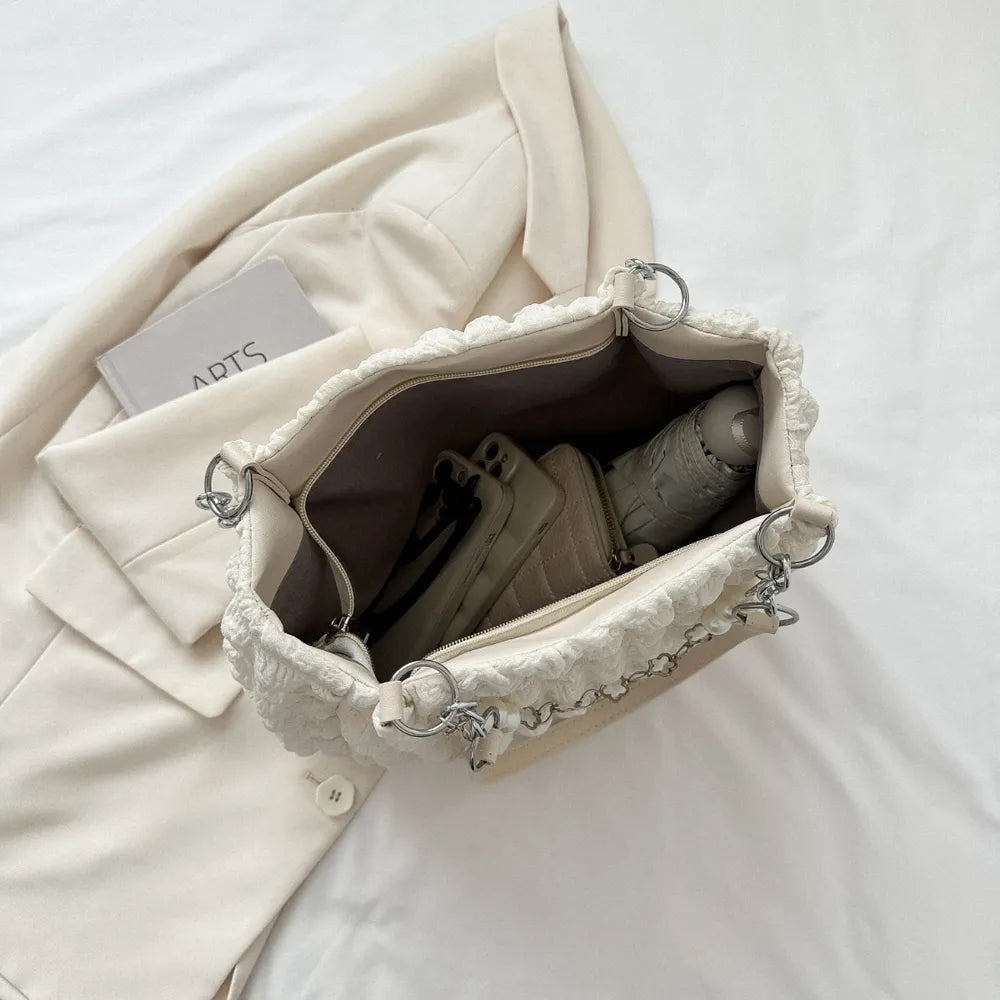 Bubble design everyday handbag
