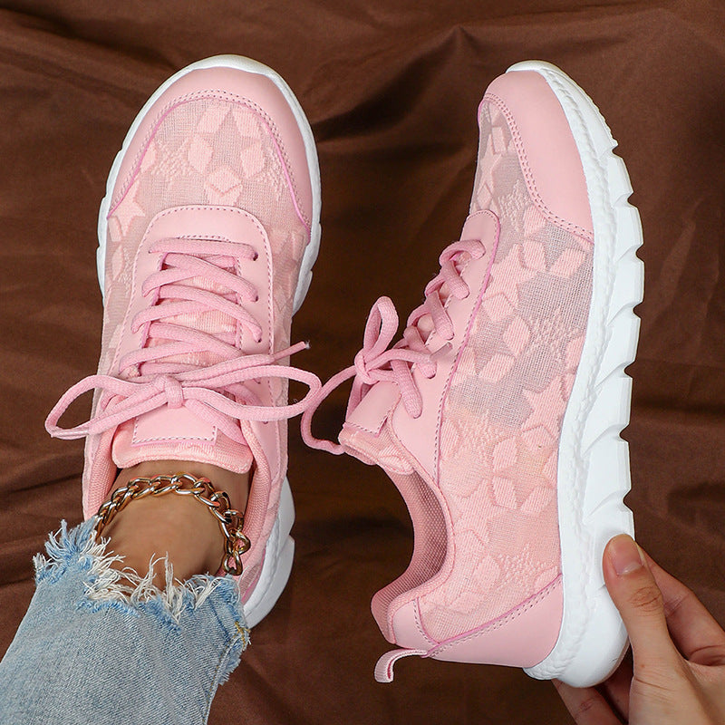 Soft soled casual athletic shoes

