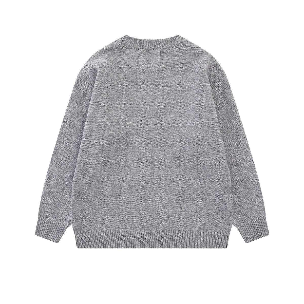 Starfish pattern embroidered sweater