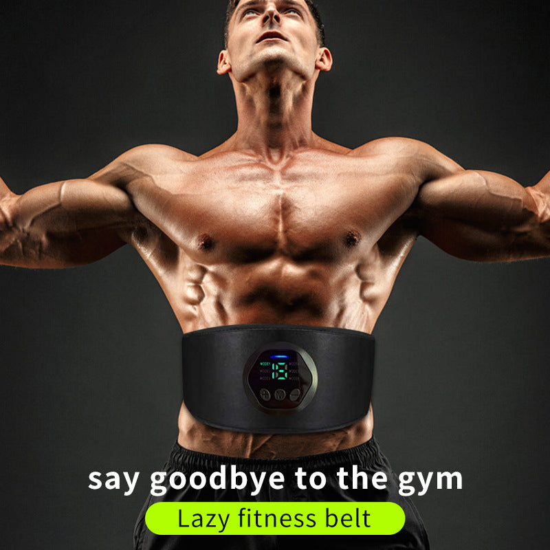 Smart EMS abdominal muscle sticker in black design

