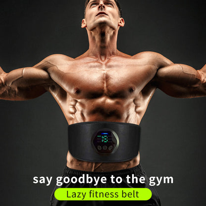 Smart EMS abdominal muscle sticker in black design

