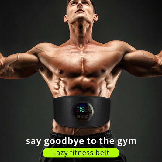 Smart EMS abdominal muscle sticker in black design

