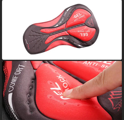 SAENSHING Pro 5D Gel Pad Cycling Shorts Men Downhill Underwear MTB Bermuda Mountain Bike Short Pants Bicycle underpants Man