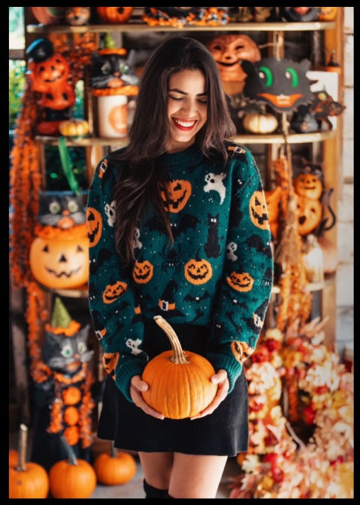 2026 Autumn and Winter New Cross-Border Sweatshirt 3D Digital Printing Men's Autumn Trendy Imitation Sweater Round Neck Sweatshirt