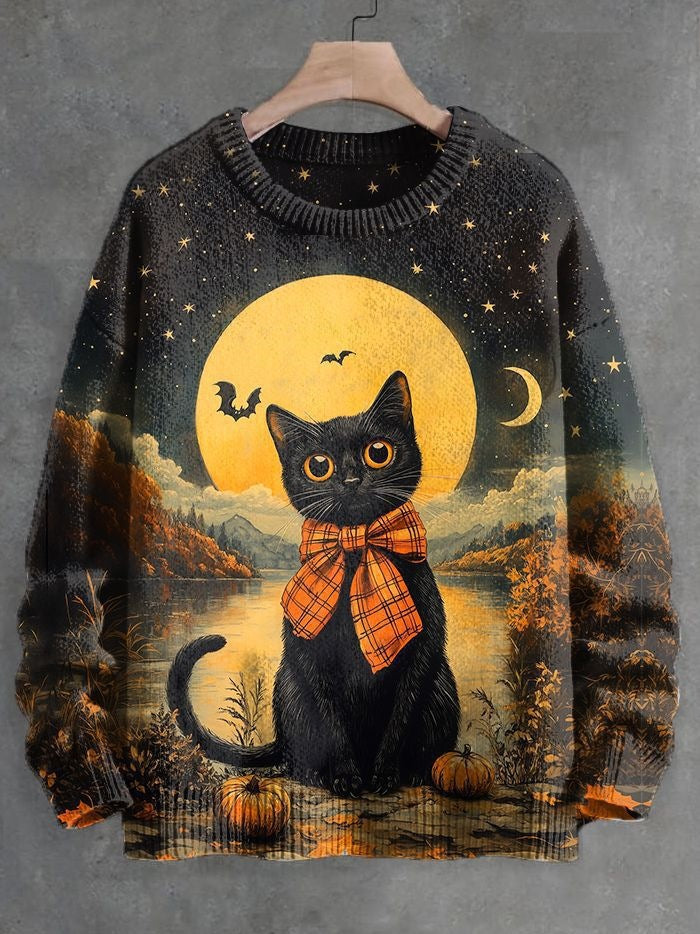 2026 Autumn and Winter New Cross-Border Sweatshirt 3D Digital Printing Men's Autumn Trendy Imitation Sweater Round Neck Sweatshirt