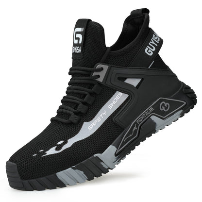 Breathable Labor Protection Shoes For Men, Anti-Puncture, Steel Toe Caps, Anti-Smash, Comfortable And Wear-Resistant, Cross-Border Non-Stinky Feet, Summer Work Shoes