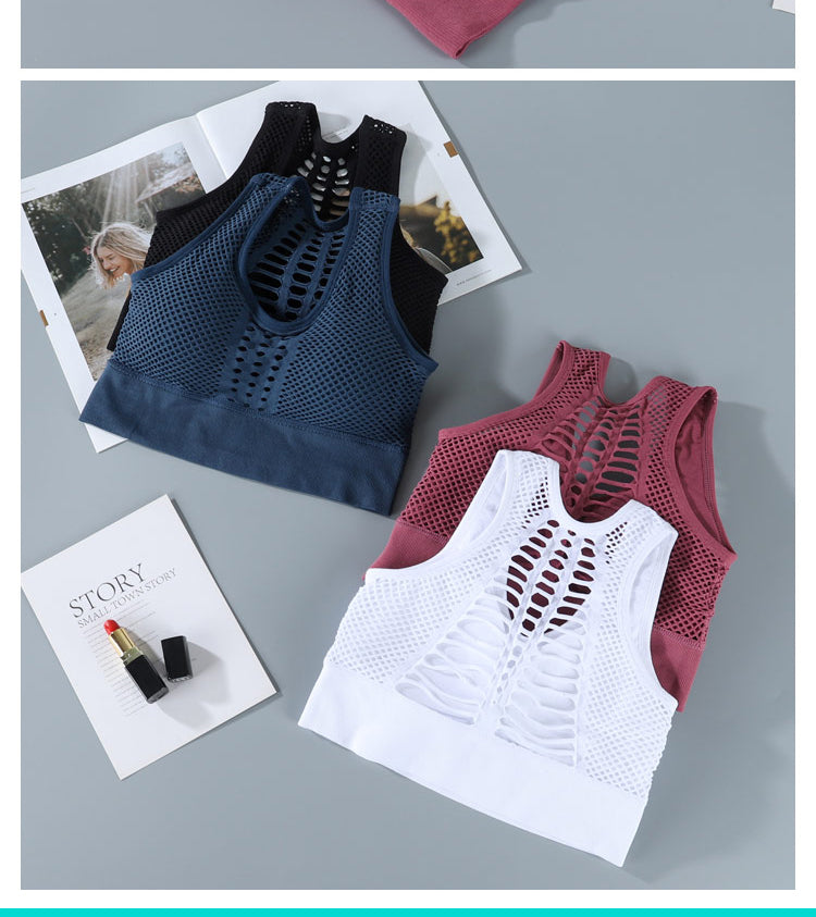 The Aura Seamless Racerback Sports Bra