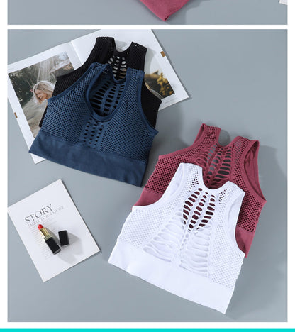 The Aura Seamless Racerback Sports Bra