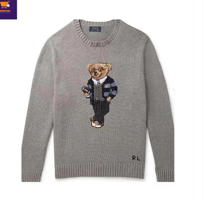2026 Autumn and Winter New Cross-Border Sweatshirt 3D Digital Printing Men's Autumn Trendy Imitation Sweater Round Neck Sweatshirt