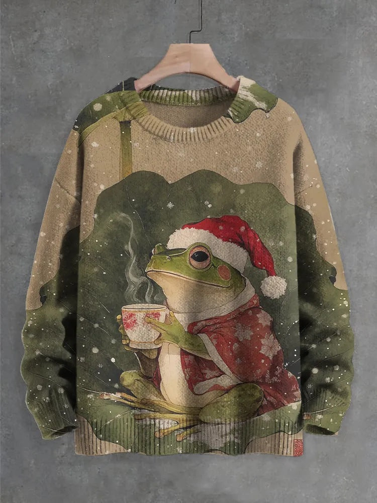 2026 Autumn and Winter New Cross-Border Sweatshirt 3D Digital Printing Men's Autumn Trendy Imitation Sweater Round Neck Sweatshirt