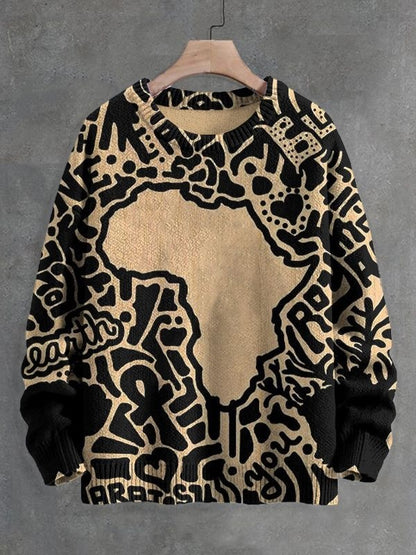 2026 Autumn and Winter New Cross-Border Sweatshirt 3D Digital Printing Men's Autumn Trendy Imitation Sweater Round Neck Sweatshirt