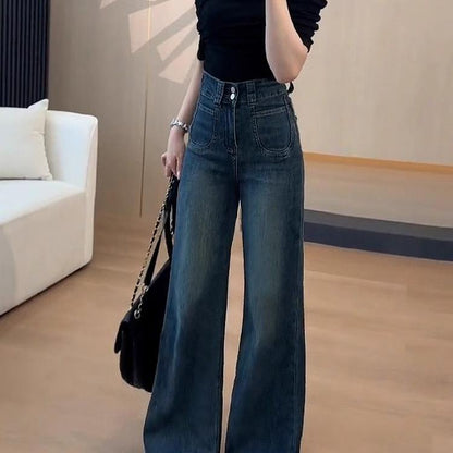 The 'Harvest' High-Rise A-Line Flare Jeans