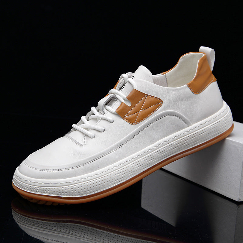 The 'Daily-Classic' Versatile Faux Leather Sneakers