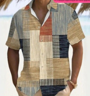 The 'Classic-Rewind' Retro Plaid Button-Down Shirt