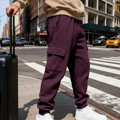 The 'Metro-Trek' Jacquard Utility Commuter Trousers