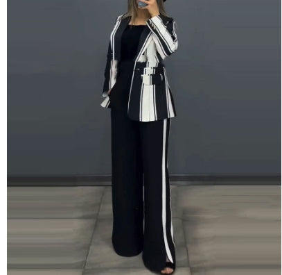 The 'Executive' Contrast Pinstripe Two-Piece Suit