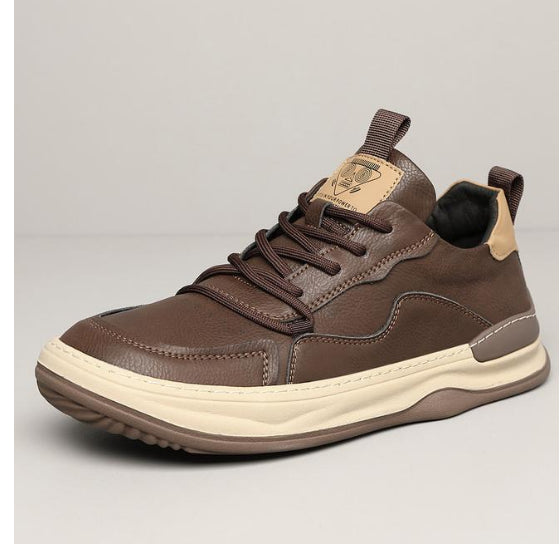 The 'Terra' Breathable Leather Cut-Out Loafers