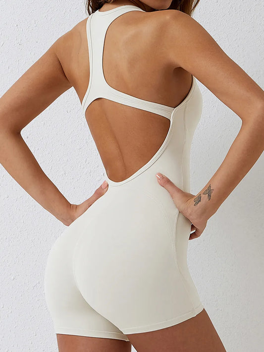  Back view showing racerback cutout

