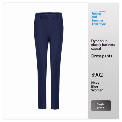 The 'Sculpt-Flow' High-Waisted Pleated Trousers