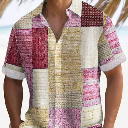 The 'Classic-Rewind' Retro Plaid Button-Down Shirt