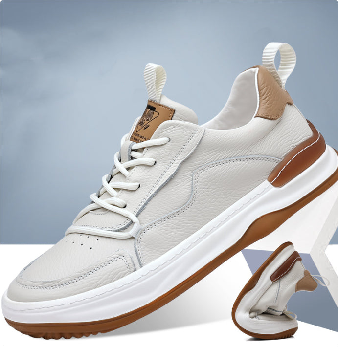 The 'Terra' Breathable Leather Cut-Out Loafers