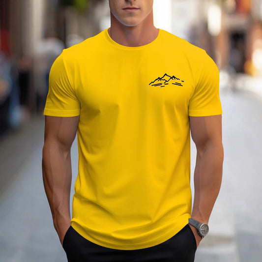 The 'Summit' Relaxed-Fit Cotton Mountain Tee