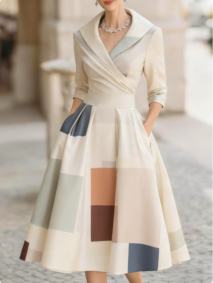 The 'Belle-Époque' French-Style Cinched Waist Dress
