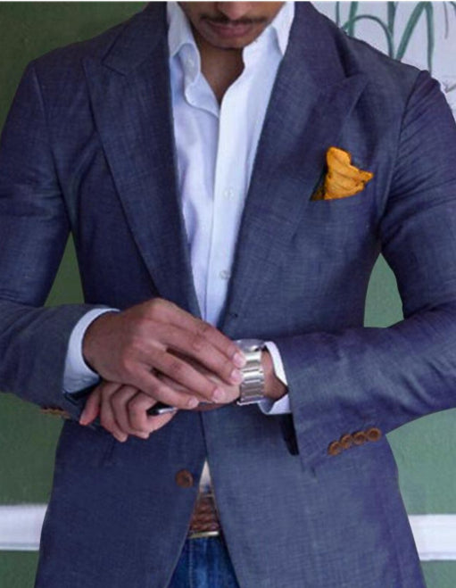 The 'Heritage' Single-Breasted Plaid Blazer