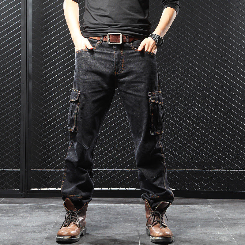 The 'Titan' Loose-Fit Big & Tall Cargo Jeans