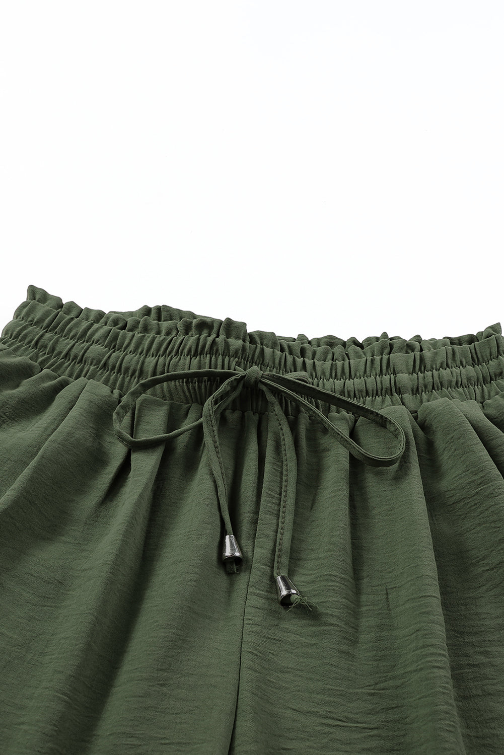 Women’s Green Drawstring Jogger Pants
