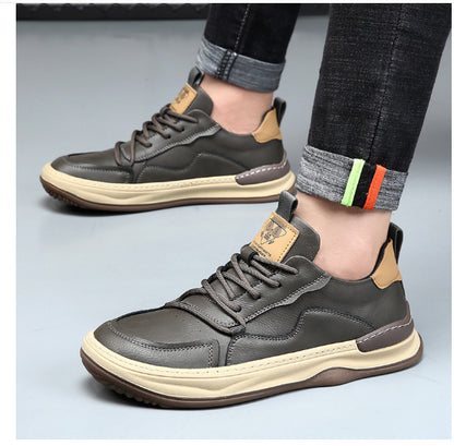 The 'Terra' Breathable Leather Cut-Out Loafers