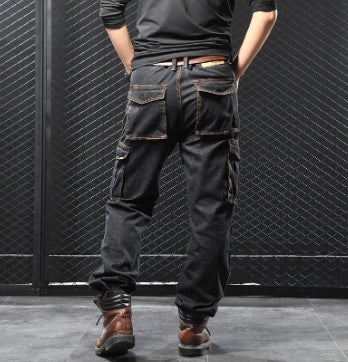 The 'Titan' Loose-Fit Big & Tall Cargo Jeans