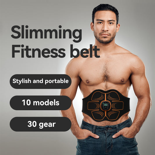 Front view of EMS abdominal massage belt