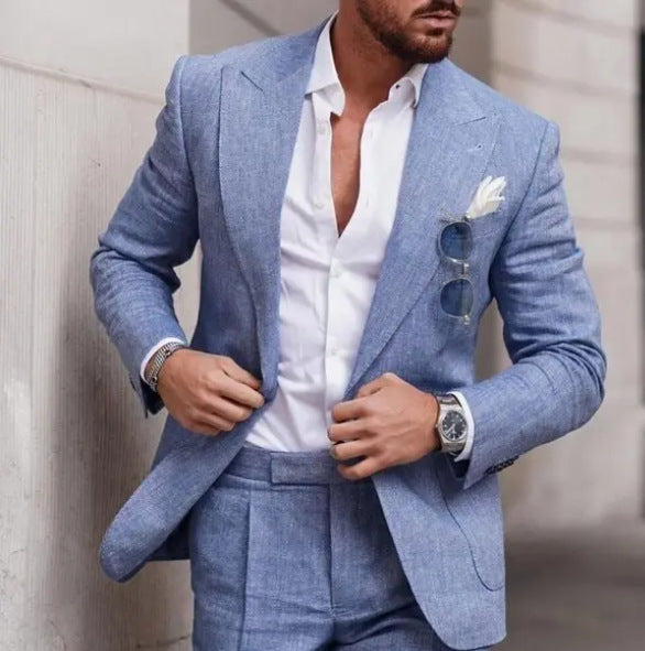 The 'Premier' Single-Breasted One-Button Suit Set