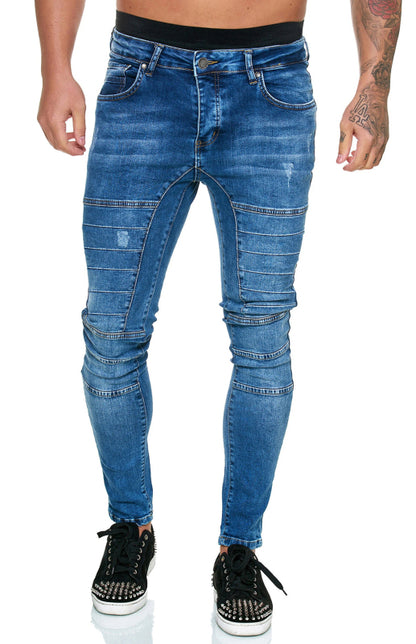 The 'Metro' High-Waist Slim Fit Jeans