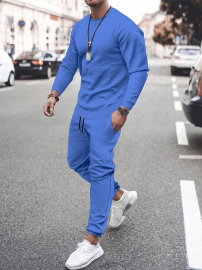 The "Off-Duty" Men's Solid Sweatsuit