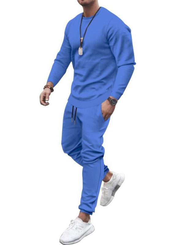 The "Off-Duty" Men's Solid Sweatsuit