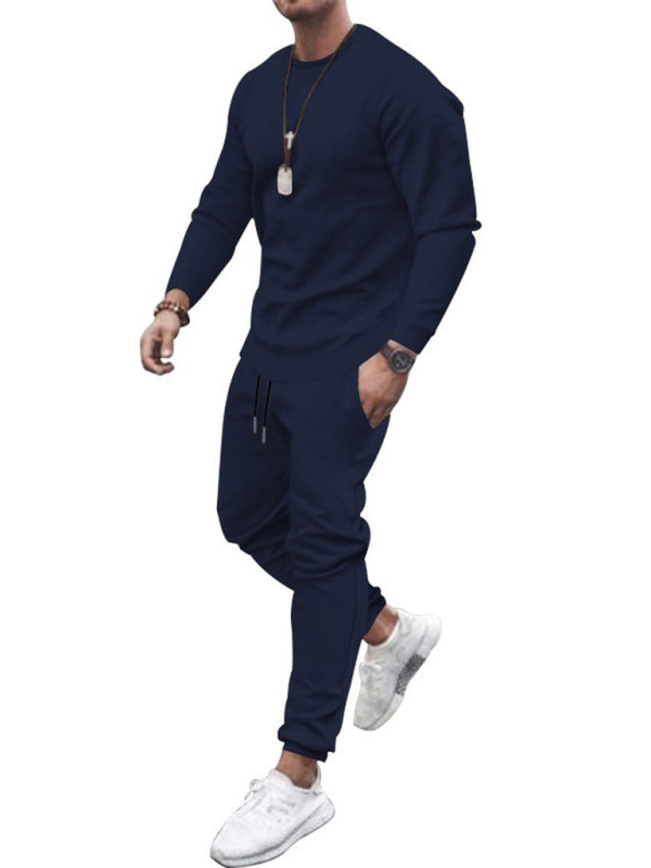 The "Off-Duty" Men's Solid Sweatsuit
