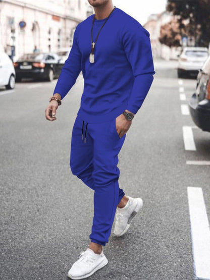 The "Off-Duty" Men's Solid Sweatsuit