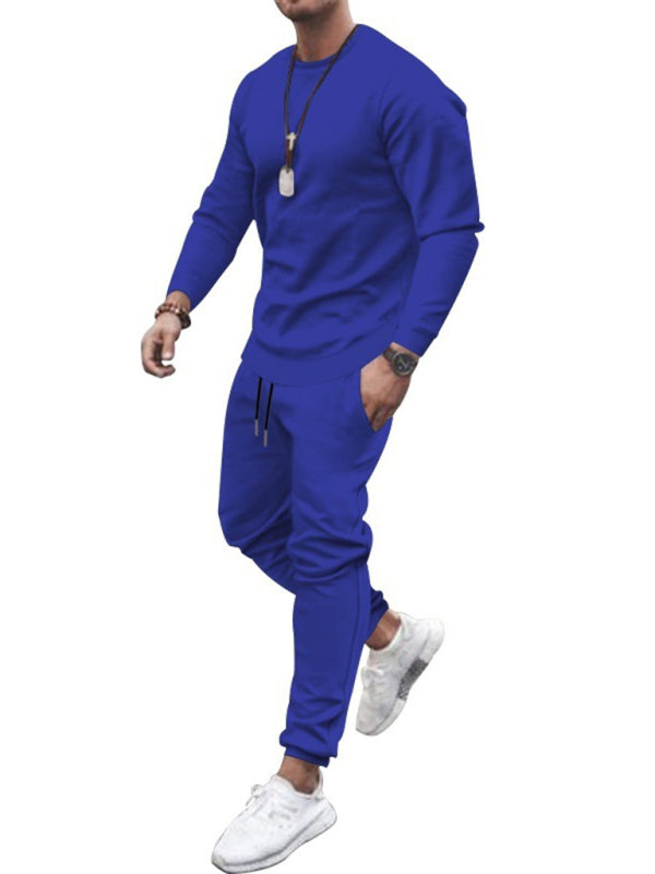 The "Off-Duty" Men's Solid Sweatsuit
