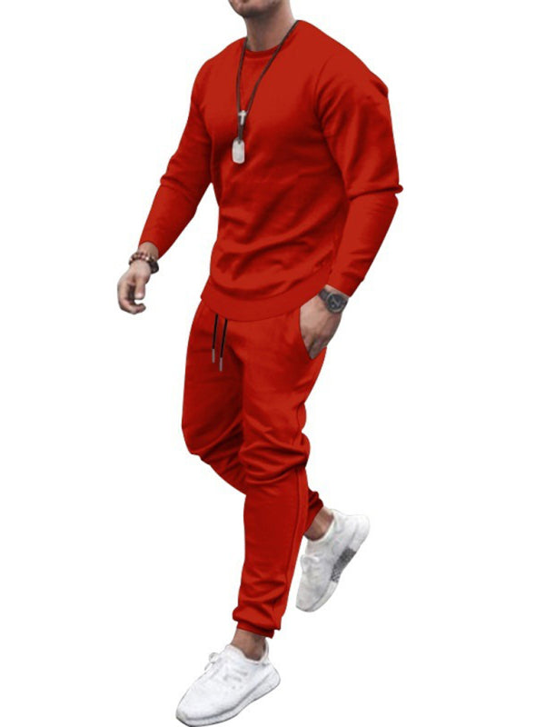 The "Off-Duty" Men's Solid Sweatsuit