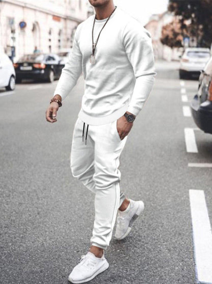 The "Off-Duty" Men's Solid Sweatsuit