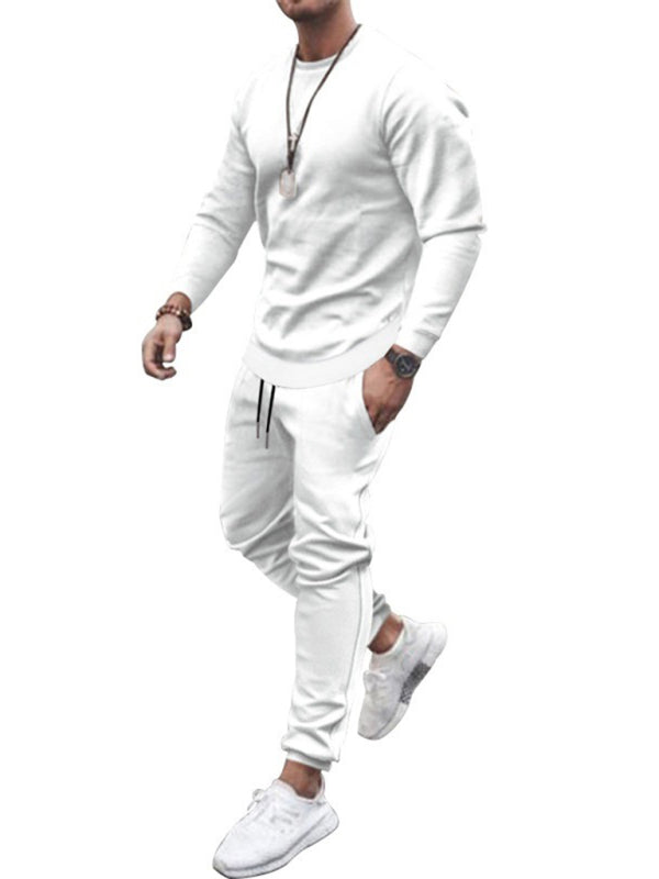 The "Off-Duty" Men's Solid Sweatsuit